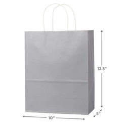 Hallmark 12.5" 12-Pack Assorted Kraft Paper Gift Bags 11 Hallmark 12.5" 12-Pack Assorted Kraft Paper Gift Bags -Featured Home Stores 12.5 Prints and Solids 12Pack Assorted Gift Bags 5EGB6049 03