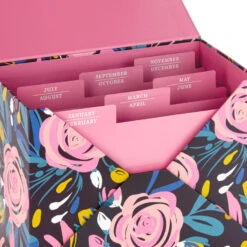 Hallmark Assorted Cards For All Occasions In Floral Organizer Box, Box Of 24 -Featured Home Stores 24 Cards for AllOccasions in Floral Organizer Box 5EDX3457 08