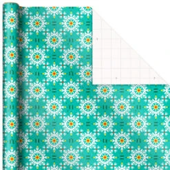 Hallmark Festive And Fun 3-Pack Multicolored Wrapping Paper, 120 Sq. Ft. -Featured Home Stores 3Pack Festive and Fun Holiday Wrapping Paper 5JXW1082 06