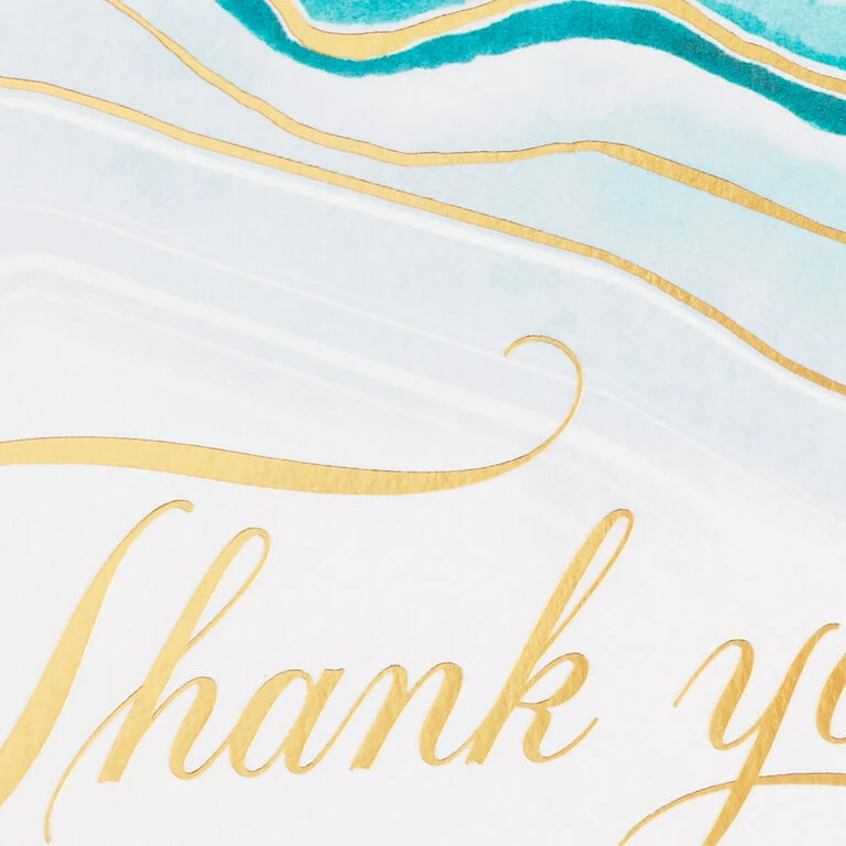 Hallmark Abstract Waves Boxed Blank Sympathy Thank-You Notes, Pack Of 20 4 Hallmark Abstract Waves Boxed Blank Sympathy Thank-You Notes, Pack Of 20 - Image 4