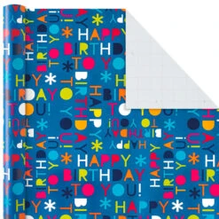 Hallmark All Occasions Wrapping Paper Rolls, 6 Pack -Featured Home Stores All Occasions Wrapping Paper Rolls 6 Pack 5JXW1745 04