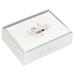 Hallmark Amazing You Boxed Blank Note Cards Multipack, Pack Of 8 -Featured Home Stores Amazing You Boxed Blank Note Cards Multipack 1CNT2201 04