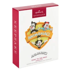 Hallmark Animaniacs™ Zany To The Max! Ornament -Featured Home Stores Animaniacs Logo Keepsake Ornament 1899QXI6057 04