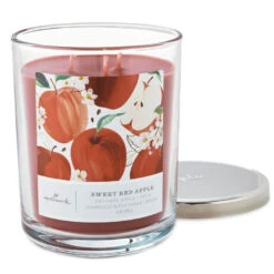 Hallmark Sweet Red Apple 3-Wick Jar Candle, 16 Oz. -Featured Home Stores Apple Grove 3Wick Jar Candle 1BGC1080 03