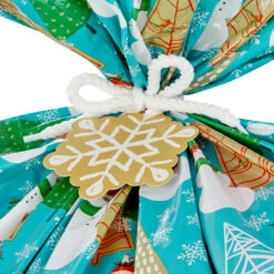 Hallmark Snowmen On Blue And Snowflakes On Red 2-Pack Giant Plastic Christmas Gift Bags -Featured Home Stores Assorted Giant Plastic Christmas Gift Bags 5XGB1452 04