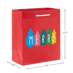 Hallmark 6.5" Sweet Surprises 8-Pack Small Christmas Gift Bags Assortment -Featured Home Stores Assorted Small Christmas Gift Bags 5XGB1430 03