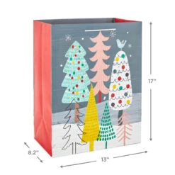 Hallmark 17" Assorted Mod Designs 3-Pack XXL Christmas Gift Bags -Featured Home Stores Assorted XXL Mod Designs Christmas Gift Bags 5XGB1400 03
