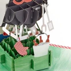 Hallmark Just For You BBQ Grill 3D Pop-Up Birthday Card -Featured Home Stores BBQ Grill 3D PopUp Birthday Card 1299LAD2898 05