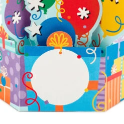Hallmark Balloon Bouquet Boxed Pop-Up Birthday Cards, Pack Of 8 -Featured Home Stores Balloon Bouquet Boxed Birthday Cards 5STZ1173 05