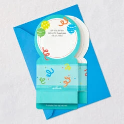 Hallmark All The Happiness Snow Globe Musical 3D Birthday Card With Motion -Featured Home Stores Balloons Snow Globe Musical Motion 3DBirthday Card 1299WDR1212 07