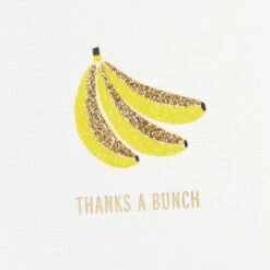 Hallmark Thanks A Bunch Boxed Blank Thank-You Notes, Pack Of 8 8 Hallmark Thanks A Bunch Boxed Blank Thank-You Notes, Pack Of 8 -Featured Home Stores Banana Bunch Boxed Blank ThankYou Notes Multipack 1THK4117 03