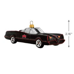 Hallmark Batman™ The Classic TV Series Batmobile™ Glass Ornament -Featured Home Stores Batmobile Keepsake Ornament 1QEP3049 03