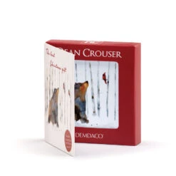 Friends In The Woods Magnet Ornament And Matching Card -Featured Home Stores Bear and Cardinals Magnet Ornament With Card 2020230117 03