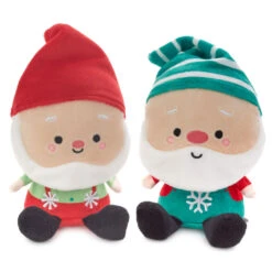 Hallmark Keepsakes Better Together Gnaughty & Gnice Magnetic Plush -Featured Home Stores Better Together Naughty and Nice Stuffed Animals 1KCX1099 03