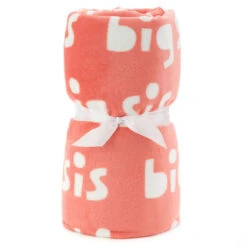 Hallmark Big Sis Fleece Blanket, 50x60 -Featured Home Stores Big Sis Fleece Blanket 1BBY4845 03