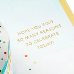 Hallmark Celebrating You Cake 3D Pop-Up Birthday Card -Featured Home Stores Birthday Cake 3D PopUp Birthday Card 1299LAD2895 03