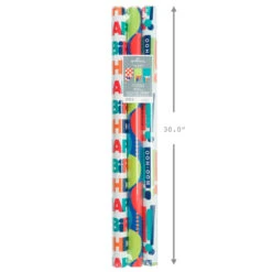 Hallmark Birthday Celebration 3-Pack Reversible Wrapping Paper -Featured Home Stores Birthday Celebration 3Pack Reversible Wrapping Paper 5EWR2946 03