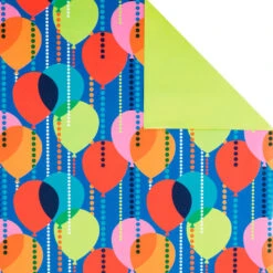 Hallmark Birthday Celebration 3-Pack Reversible Wrapping Paper -Featured Home Stores Birthday Celebration 3Pack Reversible Wrapping Paper 5EWR2946 05