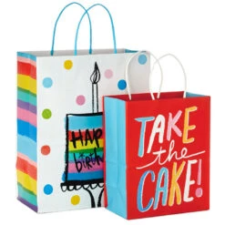Hallmark Birthday Cheer 8-Pack Assorted Gift Bags -Featured Home Stores Birthday Cheer Medium and Large Gift Bags 5EGB6365 05