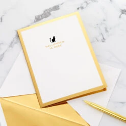 Hallmark Fun And Frightful 3D Pop-Up Halloween Card -Featured Home Stores Black Cat on Pumpkins 3D PopUp Halloween Card 1299IEH1003 07