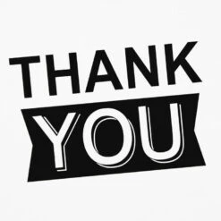 Hallmark Black-and-White Assorted Blank Thank-You Notes, Pack Of 48 -Featured Home Stores BlackandWhite Assorted Blank ThankYou Notes 5STZ5121 03