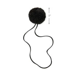 Hallmark 26" Black-and-White Fabric Gift Wrap With Elastic Band -Featured Home Stores BlackandWhite Square Flat Wrapping Cloth 1299EJR6377 05