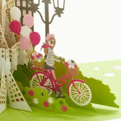 Hallmark Bonjour Eiffel Tower 3D Pop-Up Hello Card -Featured Home Stores Bonjour Eiffel Tower 3D PopUp Hello Card 1299LAD9664 05