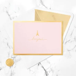 Hallmark Bonjour Eiffel Tower 3D Pop-Up Hello Card -Featured Home Stores Bonjour Eiffel Tower 3D PopUp Hello Card 1299LAD9664 06