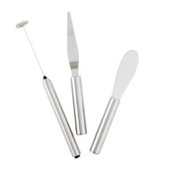 Breakfast Tools In Cardboard Book Box, Set Of 3