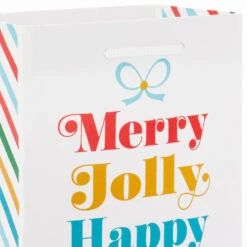 Hallmark Bright Wishes 8-Pack Christmas Gift Bags, Assorted Sizes And Designs -Featured Home Stores Bright Wishes Assortment Christmas Gift Bags 5XGB1447 06