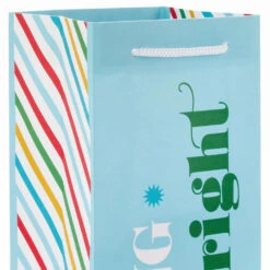 Hallmark Bright Wishes 8-Pack Christmas Gift Bags, Assorted Sizes And Designs -Featured Home Stores Bright Wishes Assortment Christmas Gift Bags 5XGB1447 07