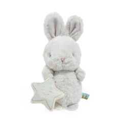 Bunnies By The Bay Sweet Bloom Bunny Stuffed Animal With Toy Sun, 9" -Featured Home Stores Bunnies by the Bay Gray Bunny Stuffed Animal With Toy Sun 104327 03