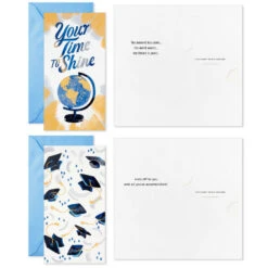 Hallmark Festive Grad Wishes Graduation Cards Assortment, Pack Of 36 -Featured Home Stores Casual Painted Money Holder Graduation Cards Assortment 5GEY2015 03