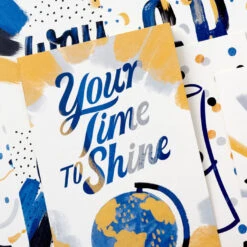 Hallmark Festive Grad Wishes Graduation Cards Assortment, Pack Of 36 -Featured Home Stores Casual Painted Money Holder Graduation Cards Assortment 5GEY2015 06