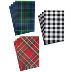 Hallmark Checks And Plaids 12-Pack Designed Shirt Boxes -Featured Home Stores Checks and Plaids 12Pack Designed Shirt Boxes 5XBC1124 05