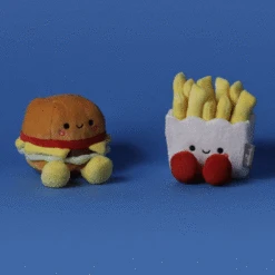 Featured Home Stores -Featured Home Stores Cheeseburger and French Fries Magnetic Plush 1KID1643 02