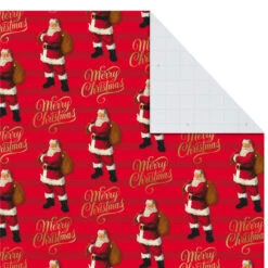 Hallmark Christmas Prints Assorted Flat Wrapping Paper With Gift Tags, 12 Sheets -Featured Home Stores Christmas Prints Assorted Flat Wrapping Paper Tags 5XW2080 06