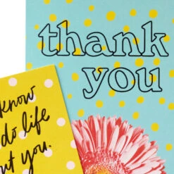 Hallmark Colorful Daisies Boxed Thank-You Notes, Pack Of 50 -Featured Home Stores Colorful Daisies Boxed ThankYou Notes 3THK2543 05
