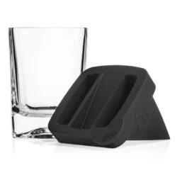 Corkcicle Whiskey Wedge Lowball Glass -Featured Home Stores Corkcicle Whiskey Wedge Lowball Glass 7001 03