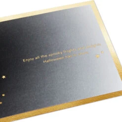 Hallmark Crescent Moon 3-D Pop-Up Halloween Card -Featured Home Stores Crescent Moon and Bats 3D PopUp Halloween Card 1299IEH3001 03