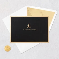 Hallmark Crescent Moon 3-D Pop-Up Halloween Card -Featured Home Stores Crescent Moon and Bats 3D PopUp Halloween Card 1299IEH3001 06