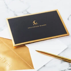 Hallmark Crescent Moon 3-D Pop-Up Halloween Card -Featured Home Stores Crescent Moon and Bats 3D PopUp Halloween Card 1299IEH3001 07