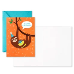 Hallmark Cute Animals Assorted Blank Kids Birthday Cards, Pack Of 48 -Featured Home Stores Cute Animals Birthday Cards Assortment Pack 5STZ1032 07