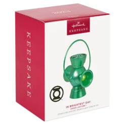 Hallmark DC™ Green Lantern™ In Brightest Day Ornament With Light -Featured Home Stores DC Comics Green Lantern Keepsake Ornament 1999QXI6247 04