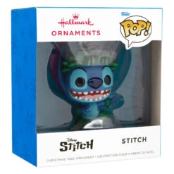 Disney Lilo & Stitch Funko POP!® Hallmark Ornament 8 Disney Lilo & Stitch Funko POP!® Hallmark Ornament -Featured Home Stores Disney Lilo Stitch Stitch Funko POP Christmas Ornament 3HCM2309 04
