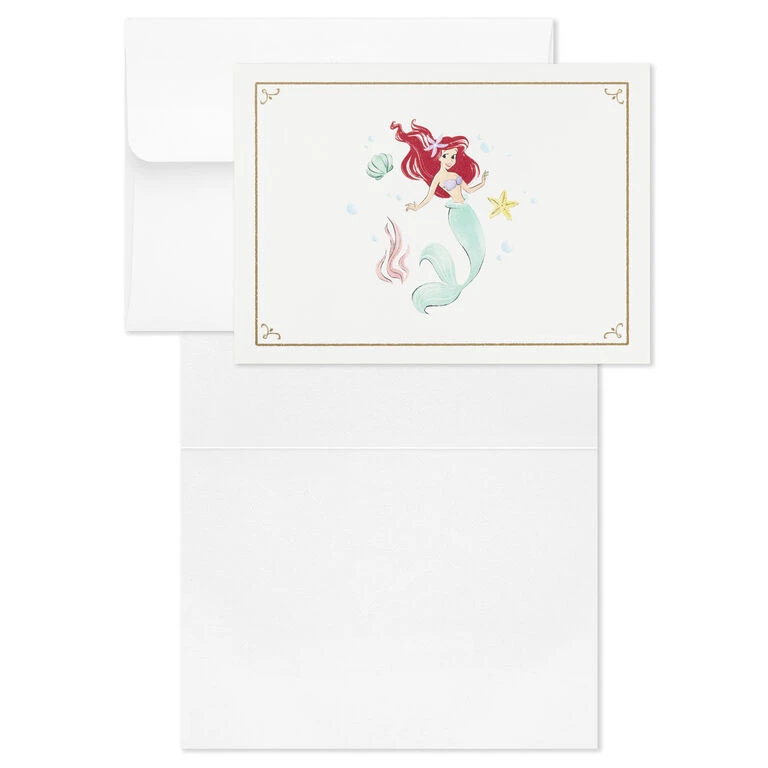 Hallmark Disney Princess Assorted Boxed Blank Note Cards Multipack, Pack Of 24 2 Hallmark Disney Princess Assorted Boxed Blank Note Cards Multipack, Pack Of 24 - Image 2