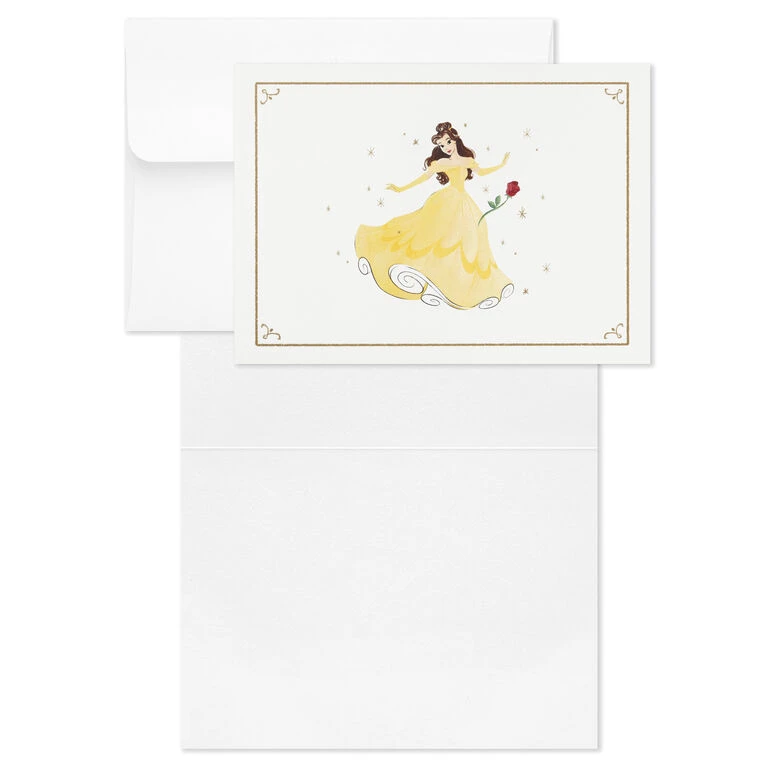 Hallmark Disney Princess Assorted Boxed Blank Note Cards Multipack, Pack Of 24 3 Hallmark Disney Princess Assorted Boxed Blank Note Cards Multipack, Pack Of 24 - Image 3