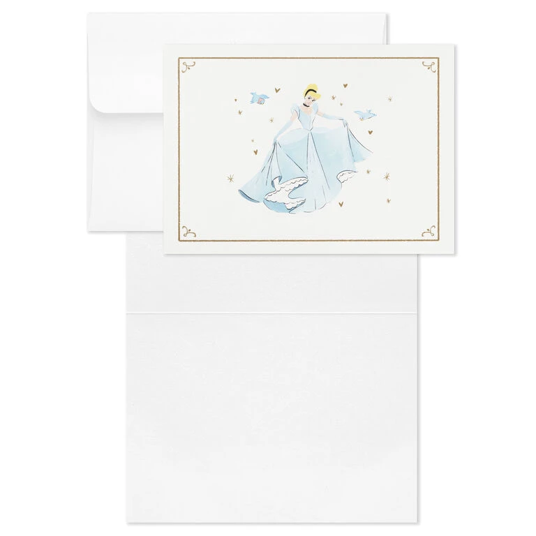 Hallmark Disney Princess Assorted Boxed Blank Note Cards Multipack, Pack Of 24 4 Hallmark Disney Princess Assorted Boxed Blank Note Cards Multipack, Pack Of 24 - Image 4