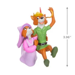 Hallmark Disney Robin Hood 50th Anniversary A Romantic Rescue Ornament -Featured Home Stores Disney Robin Hood Maid Marian Keepsake Ornament 2199QXD6589 03