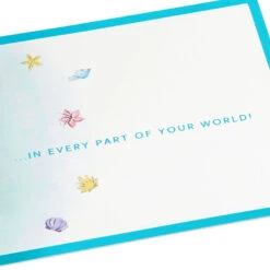 Hallmark Disney The Little Mermaid Wishing You Happiness 3D Pop-Up Card -Featured Home Stores Disney The Little Mermaid Ariel 3D PopUp Card for Her 1499LAD2902 03